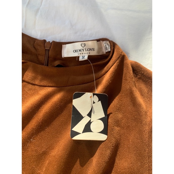 Oh My Love faux suede tank dress urban outfitters - Picture 7 of 8